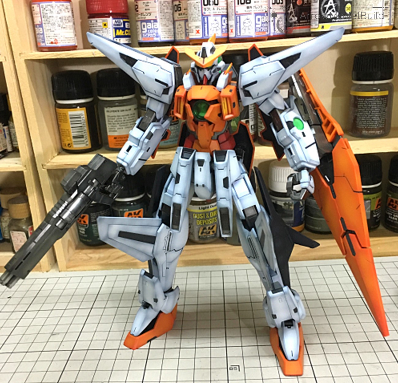 Picture of ArrowModelBuild Kyrios Gundam Built & Painted 1/100 Model Kit