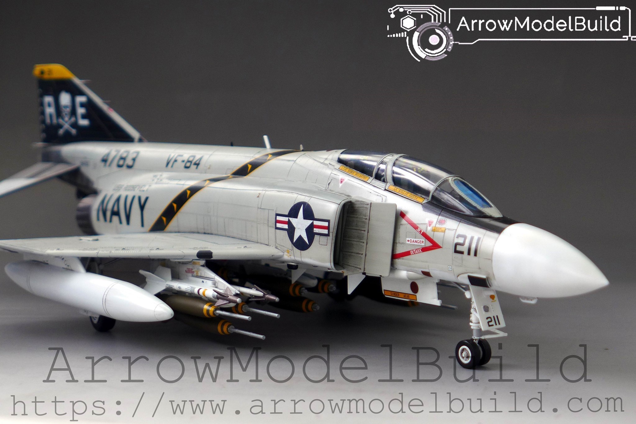 Picture of ArrowModelBuild F-4B/J Built & Painted 1/72 Model Kit