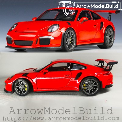 Picture of ArrowModelBuild Porsche 911 GT3 (Lava Orange) Built & Painted 1/24 Model Kit