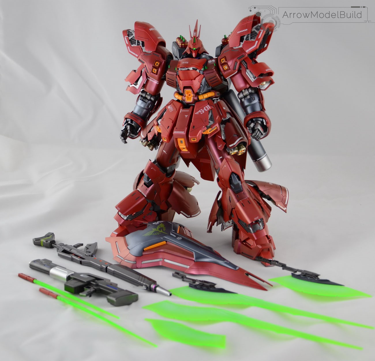 Picture of ArrowModelBuild Sazabi Ver.ka (Metal) Built & Painted MG 1/100 Model Kit