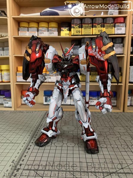 Picture of ArrowModelBuild Astray Red Frame Gundam (Gorilla Arms) Built & Painted HIRM 1/100 Model Kit