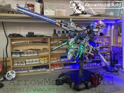 Picture of ArrowModelBuild Deep Striker 2.0 (Shadow Effect) Gundam Built & Painted HG 1/144 Model Kit