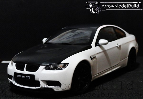 Picture of ArrowModelBuild BMW M3 GTS (Black and White) Built & Painted 1/24 Model Kit