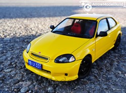 Picture of ArrowModelBuild Honda Civic (Canary Yellow) Built & Painted 1/24 Model Kit