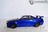Picture of ArrowModelBuild Nissan GTR R34 (Metallic Blue) Built & Painted 1/64 Model Kit, Picture 2