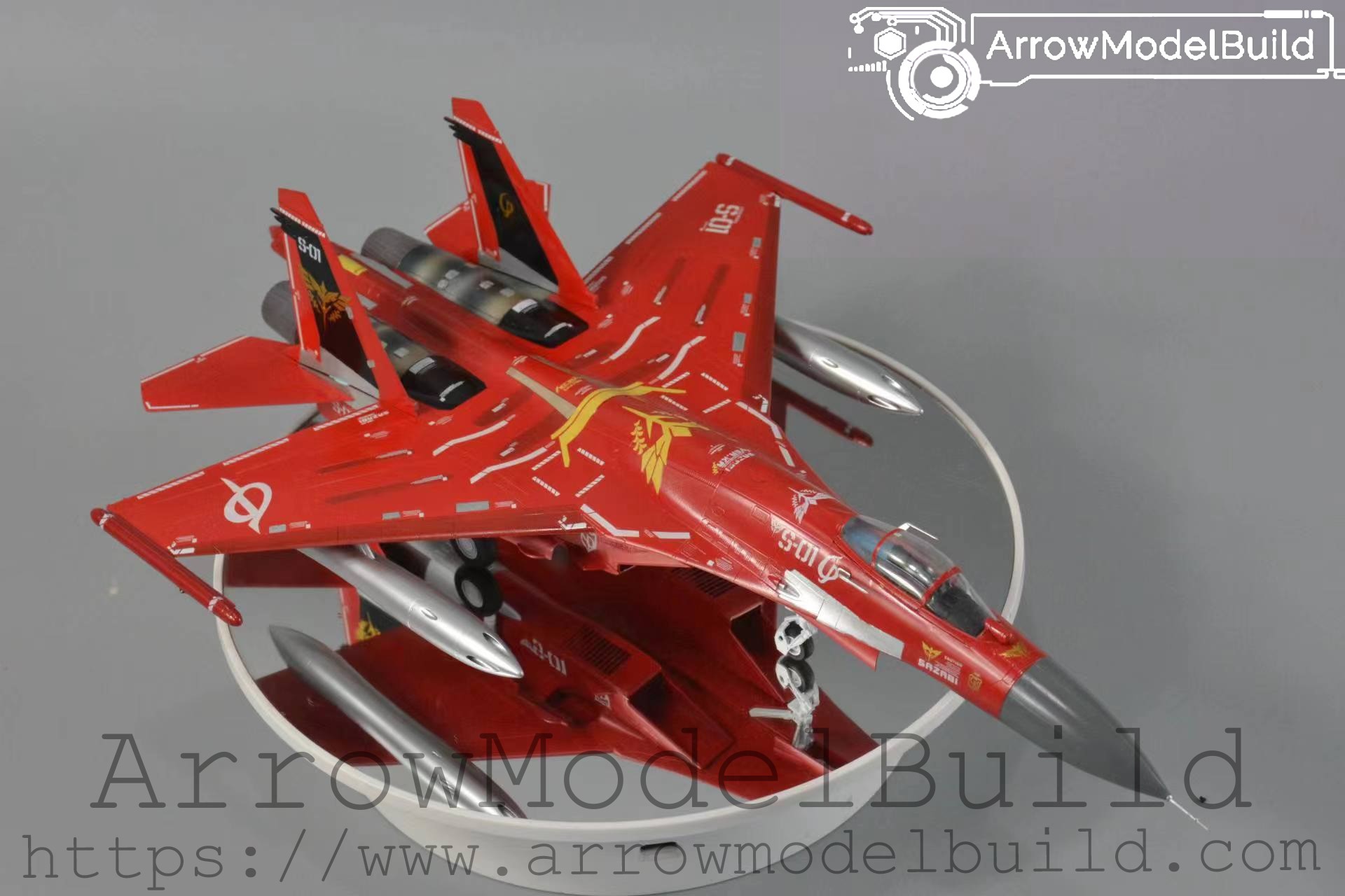 Picture of ArrowModelBuild SU-27 Char’s Sazabi Version Built & Painted 1/35 Model Kit