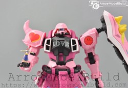 Picture of ArrowModelBuild Zaku Warrior (Limited Pink Edition) Built & Painted MG 1/100 Model Kit