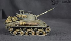 Picture of ArrowModelBuild M4A3E8 Sherman Fury Tank Built & Painted 1/48 Model Kit