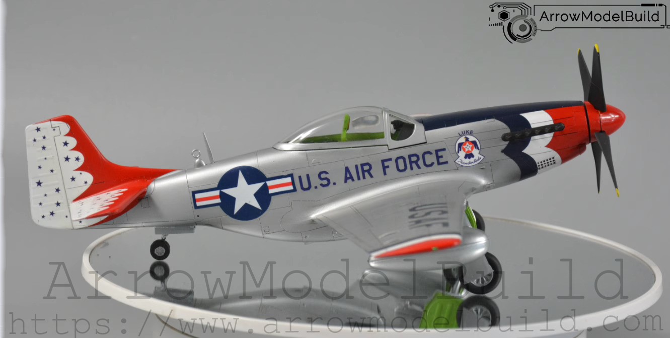 Picture of ArrowModelBuild P-51 Mustang Fighter Built & Painted 1/48 Model Kit