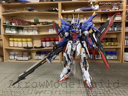 Picture of ArrowModelBuild Genesis Gundam (Z Gundam Color) Built & Painted MG 1/100 Model Kit