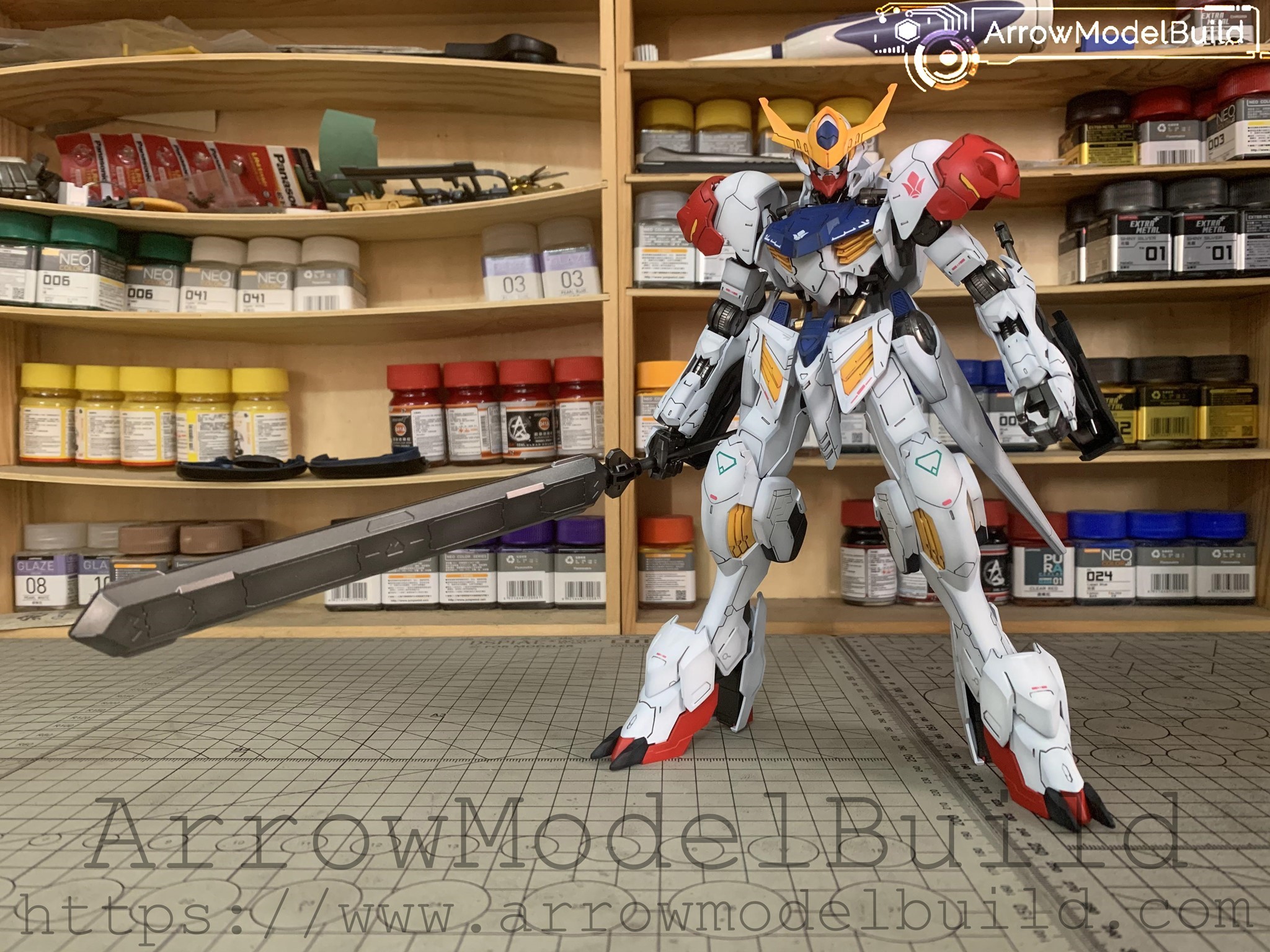 Picture of ArrowModelBuild Barbatos Lupus Built & Painted MG 1/100 Model Kit