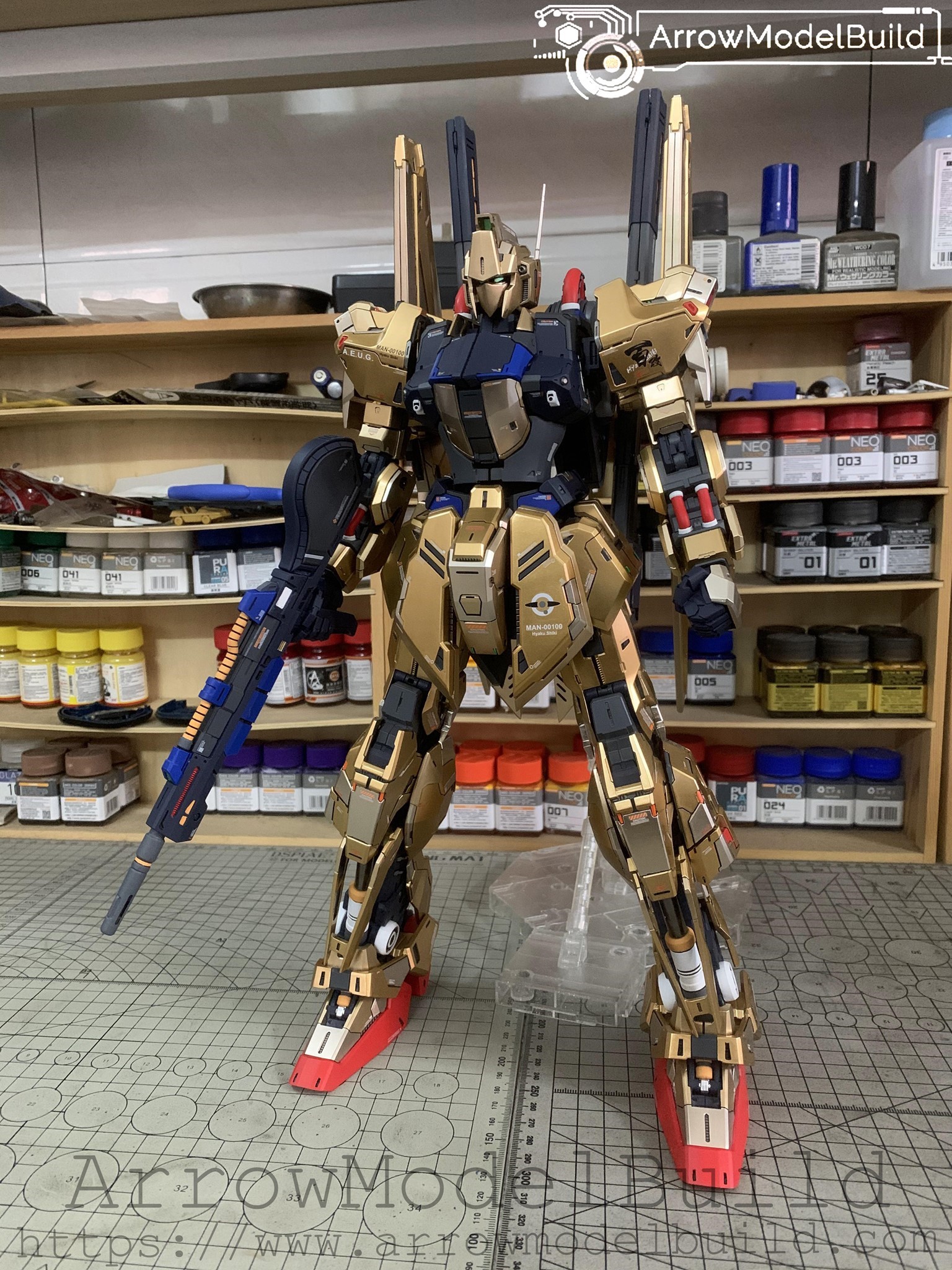 Picture of ArrowModelBuild Hyaku Shiki Built & Painted 1/60 Resin Model Kit