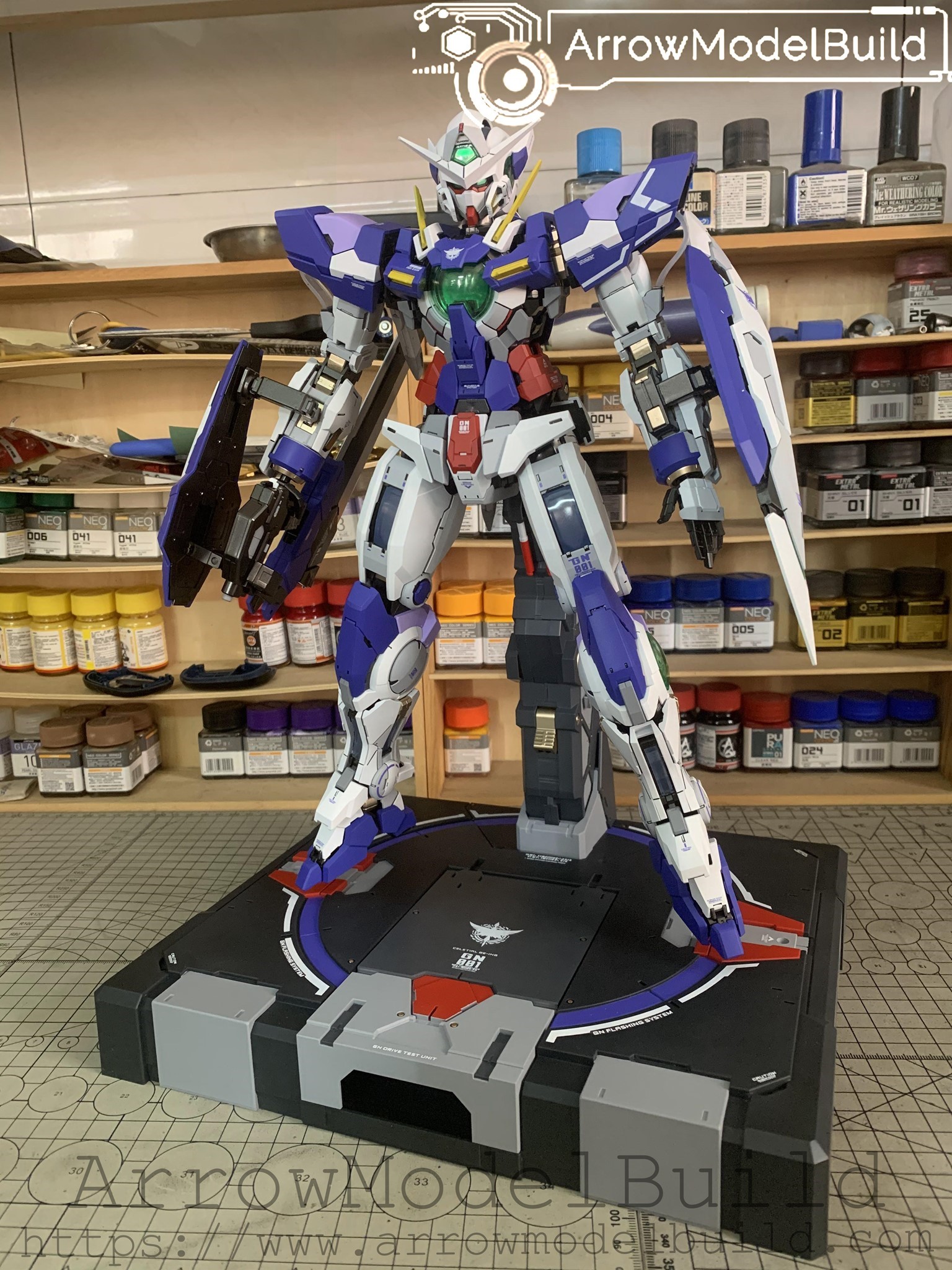 Picture of ArrowModelBuild Gundam Exia (Custom Color) Built & Painted PG 1/60 Model Kit