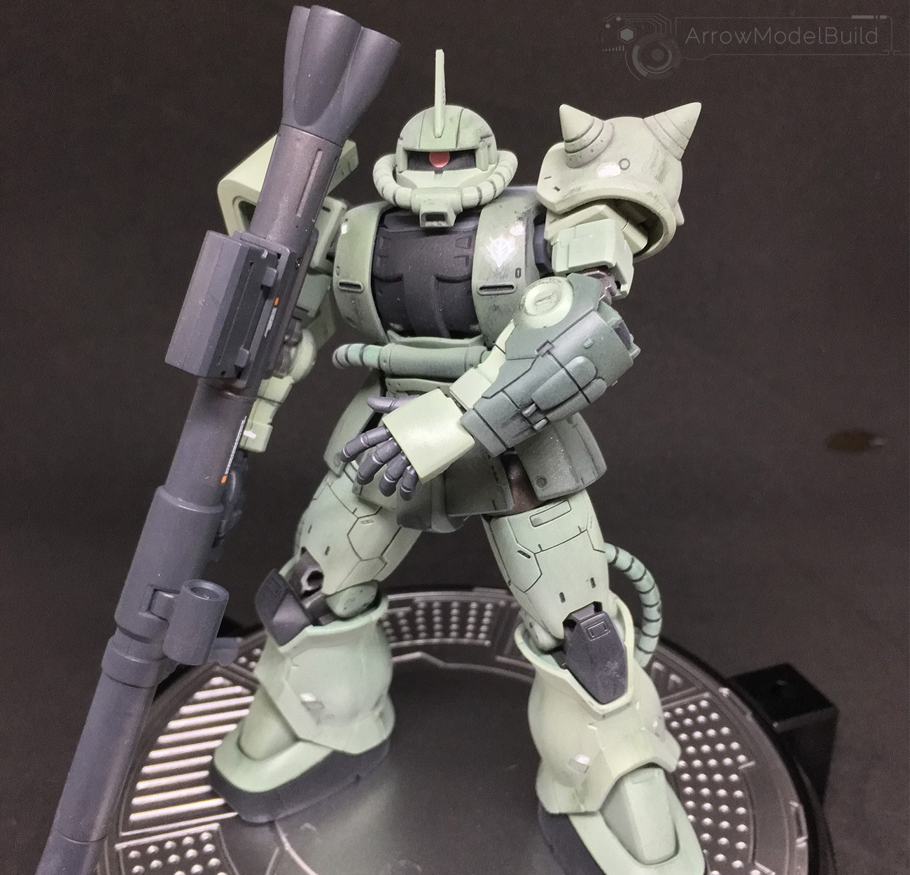 Picture of ArrowModelBuild Zaku Type C/ C-5 (Weathering) Built & Painted HG 1/144 Model Kit 