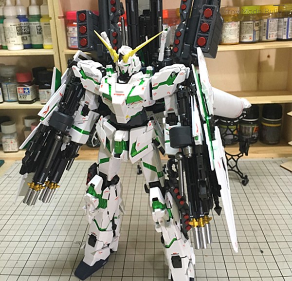 Picture of ArrowModelBuild Full Armor Unicorn Gundam Ver Ka Built & Painted MG 1/100 Model Kit
