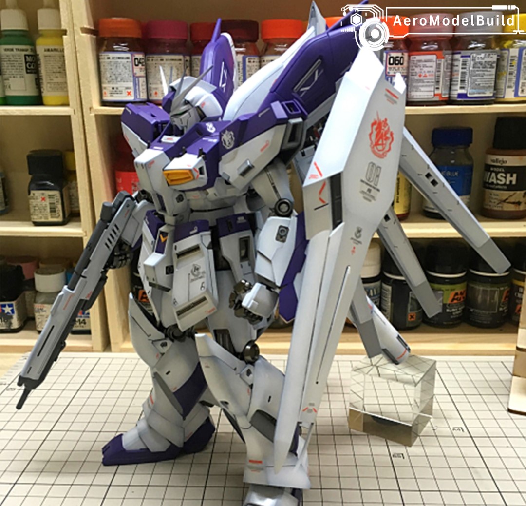 Picture of AeroModelBuild Hi-Nu Gundam Ver Ka Built & Painted MG 1/100 Model Kit