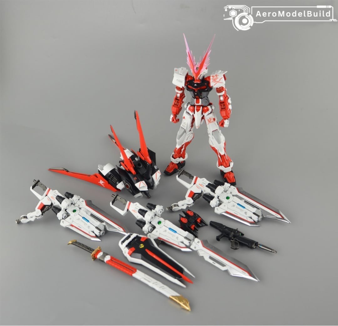 Picture of AeroModelBuild Astray Red Frame Built & Painted RG 1/144 Model Kit
