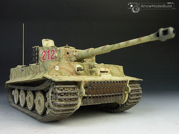 Picture of ArrowModelBuild Tiger I Tank Number 212 Built & Painted 1/35 Model Kit