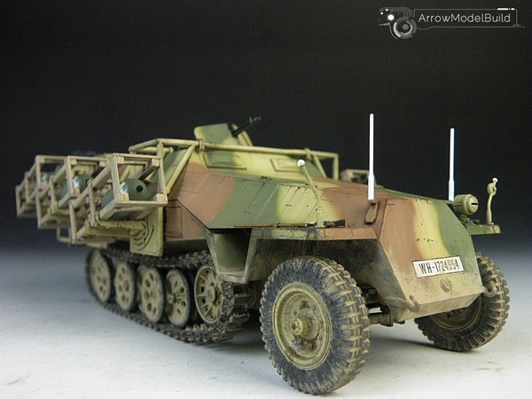 Picture of ArrowModelBuild SdKfz 251 Military Vehicle Built & Painted 1/35 Model Kit