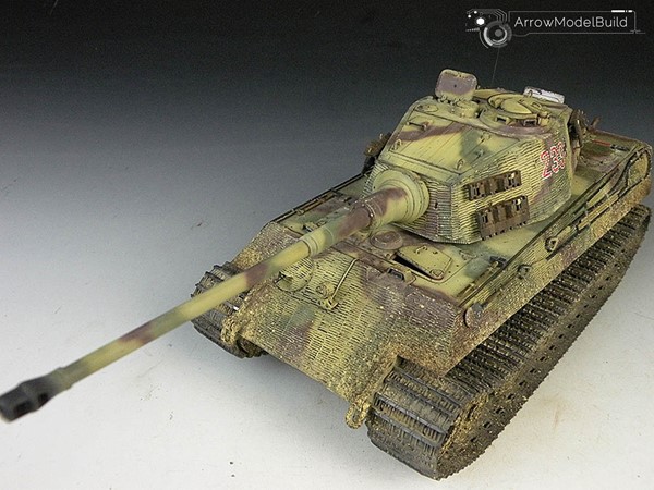 Picture of ArrowModelBuild King Tiger Heavy Tank (Full Interior) Forest Built & Painted 1/35 Model Kit