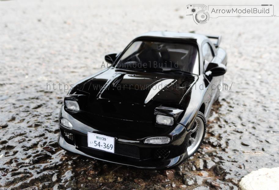 Picture of ArrowModelBuild Initial D RX-7 FD Built & Painted Vehicle Car 1/24 Model Kit