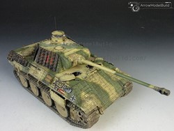 Picture of ArrowModelBuild Panther D Tank with Zimmerit Built & Painted 1/35 Model Kit