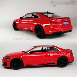 Picture of Audi RS5 Custom Color (Misano Red and Black Wheel Edition) 1/24 Model Kit