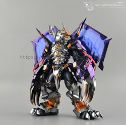 Picture of Black Wargreymon (Amplified) Advanced Process Metal Coloring Built & Painted Model Kit