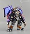 Picture of Black Wargreymon (Amplified) Advanced Process Metal Coloring Built & Painted Model Kit, Picture 2