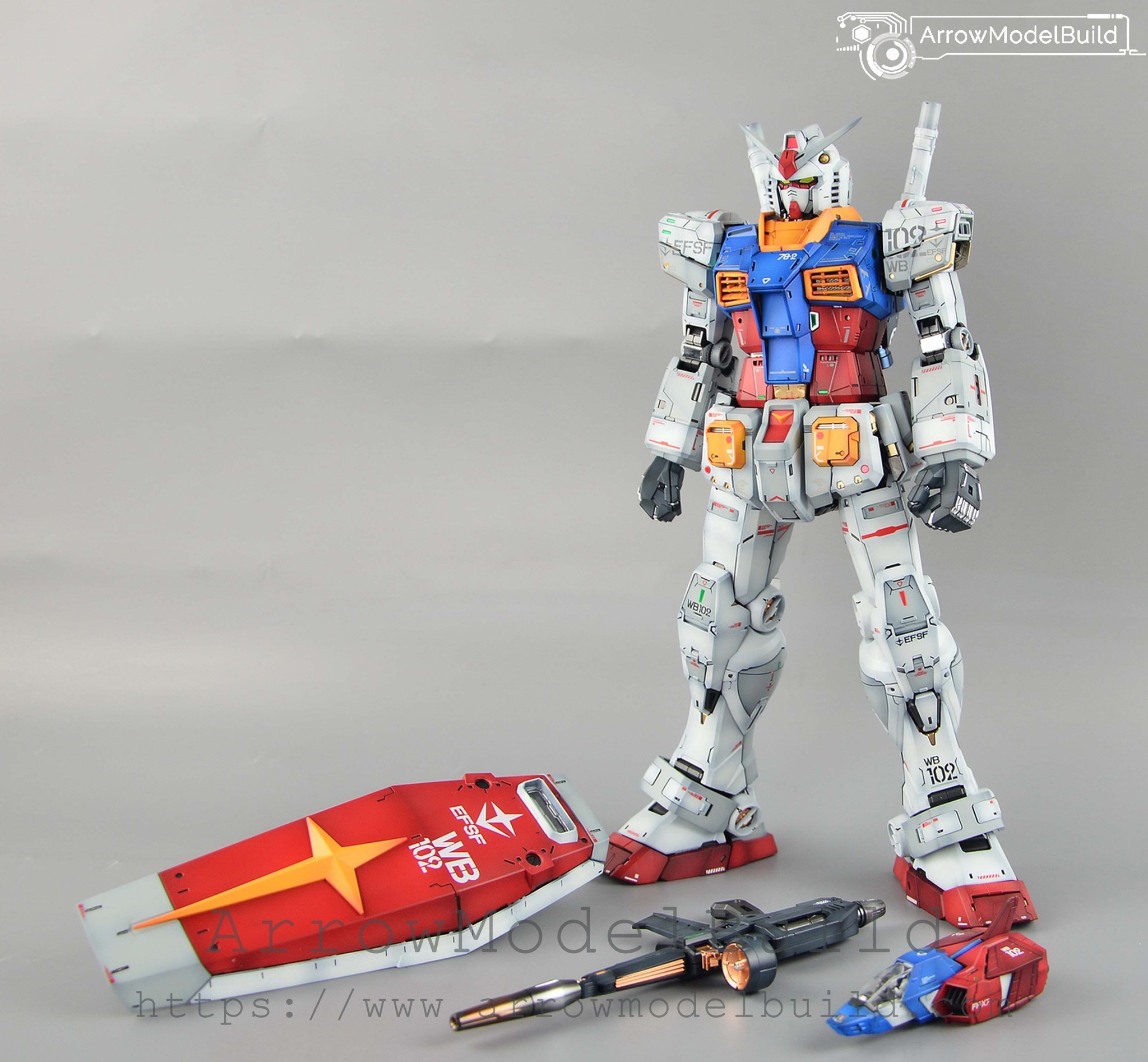 Unleashed RX-78-2 Gundam Perfect Grade PG Model Kit