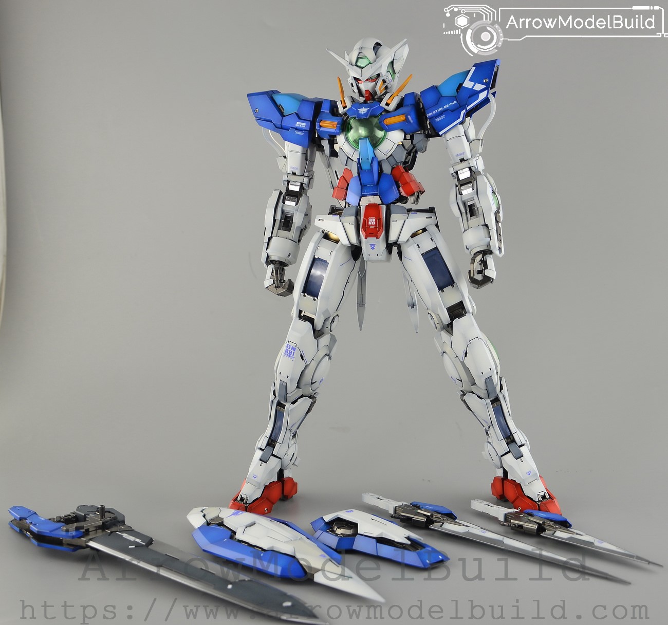 Picture of ArrowModelBuild Gundam Exia Built & Painted PG 1/60 Model Kit