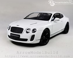 Picture of ArrowModelBuild Bentley Continental Custom Color (Pearl White) 1/24 Model Kit