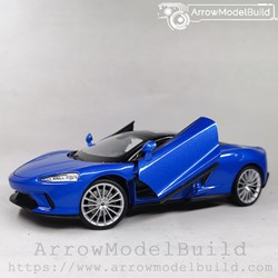 Picture of ArrowModelBuild McLaren 675LT Custom Color (Broadcom Blue) 1/24 Model Kit