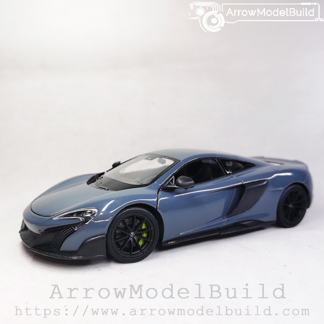 Picture of ArrowModelBuild McLaren 675LT Custom Color (Cement Gray) 1/24 Model Kit