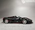 Picture of ArrowModelBuild Ferrari Rafa Convertible (Black) Built & Painted 1/24 Model Kit, Picture 1