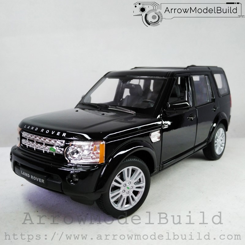 Picture of ArrowModelBuild Land Rover Custom Color (4-Bright Black) Built & Painted 1/24 Model Kit