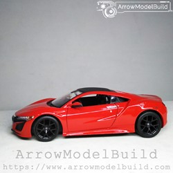 Picture of ArrowModelBuild Honda NSX Custom Color (Rally Red) Built & Painted 1/24 Model Kit