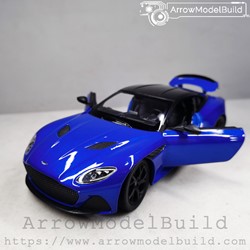 Picture of ArrowModelBuild Aston Martin DBS Superleggera (Racing Blue) Built & Painted 1/24 Model Kit