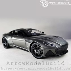Picture of ArrowModelBuild Aston Martin DBS Superleggera (Manhattan Grey) Built & Painted 1/24 Model Kit
