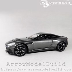 Picture of ArrowModelBuild Aston Martin DBS Superleggera (Manhattan Grey) Wheels Refined Version Built & Painted 1/24 Model Kit