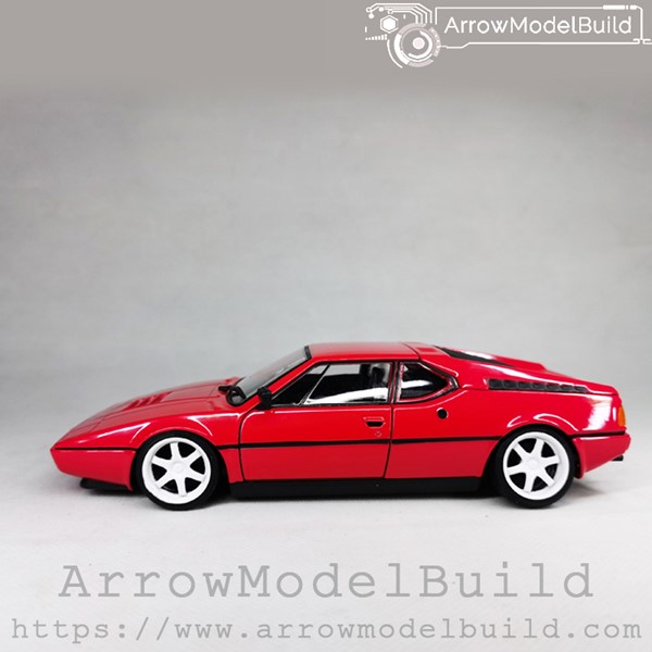 Picture of ArrowModelBuild BMW M1 (Balkan Red) Low Profile Modified Version Built & Painted 1/24 Model Kit