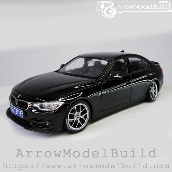 Picture of ArrowModelBuild BMW 330i BBS SR (Yaoye Black) Low Profile Modification Built & Painted 1/24 Model Kit