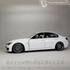 Picture of ArrowModelBuild BMW 330i BBS LM (Ore White) Low Profile Modification Built & Painted 1/24 Model Kit, Picture 1