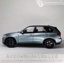 Picture of ArrowModelBuild BMW X5 (Titan Silver) Black Wheel Edition Built & Painted 1/24 Model Kit