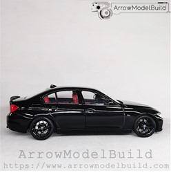 Picture of ArrowModelBuild BMW 3 Series (Black Samurai) Red and Black Interior Edition Built & Painted 1/24 Model Kit