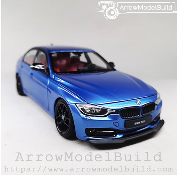 Picture of ArrowModelBuild BMW 3 Series (Montreal Blue) Red and Black Interior Edition Built & Painted 1/24 Model Kit