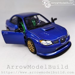 Picture of ArrowModelBuild Subaru Impreza 9th Generation STI (Racing Blue) Built & Painted 1/24 Model Kit
