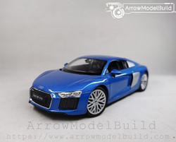 Picture of ArrowModelBuild Audi R8 Custom Color (Blue Metallic) Built & Painted 1/24 Model Kit