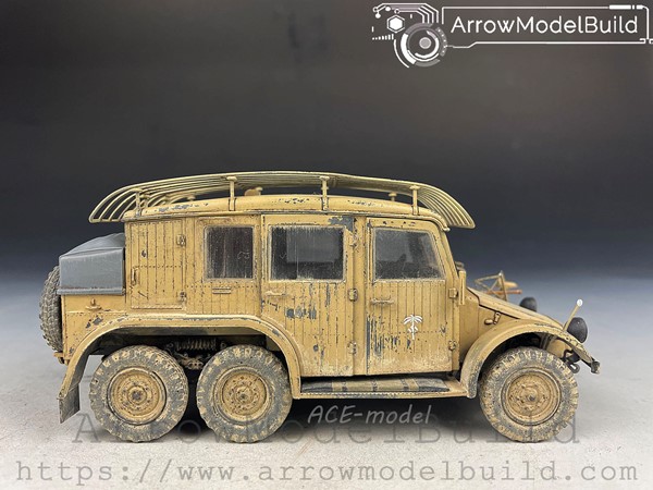 Picture of ArrowModelBuild Krupp Protze Kfz.19 Radio Command Car Built & Painted 1/35 Model Kit