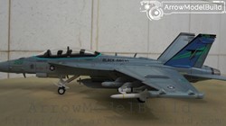Picture of ArrowModelBuild F-18 F/A-18F F /A-18E Super Hornet Fighter Built & Painted 1/72 Model Kit